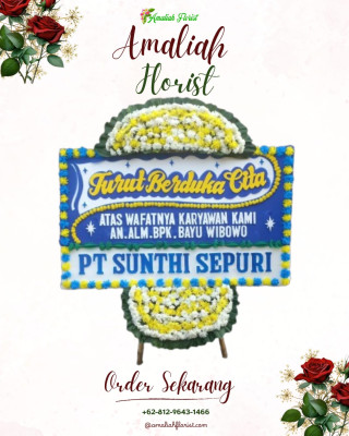 Papan Bunga Duka di Pandeyan